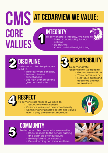 Cedarview Core Values