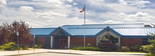 Picture of the front of Cedarview Middle School